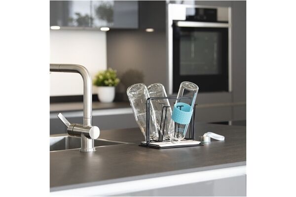 Xavax Abtropfgestell mit Flaschenhalter