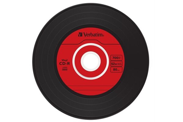 Verbatim CD-R 700MB 52X 10er SC Vinyl 10 Stück