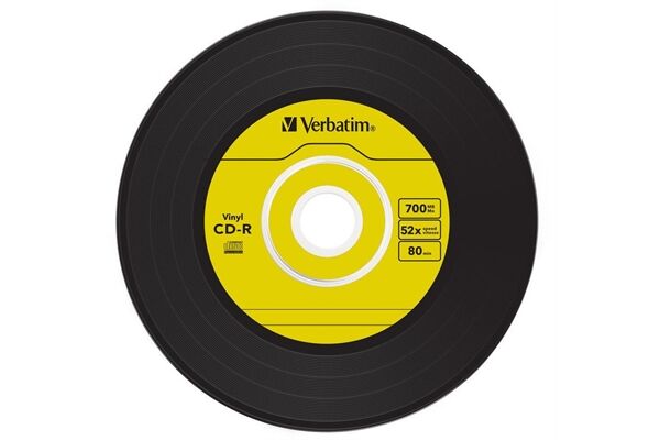 Verbatim CD-R 700MB 52X 10er SC Vinyl 10 Stück