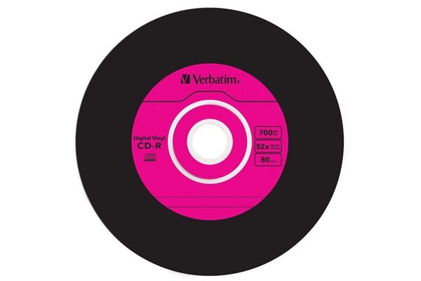 Verbatim CD-R 700MB 52X 10er SC Vinyl 10 Stück