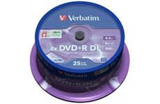 Verbatim DVD+R Double Layer 8.5GB 25 Stück