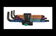 WERA 950 Spkl9 Hex-plus Hex Key Set - L-förmiger I