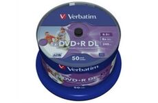 Verbatim DVD+R DL 8,5GB 8x 50er