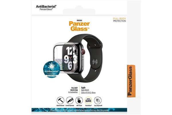 Panzerglass Displayschutz Full Body antibak für Apple Watch (4