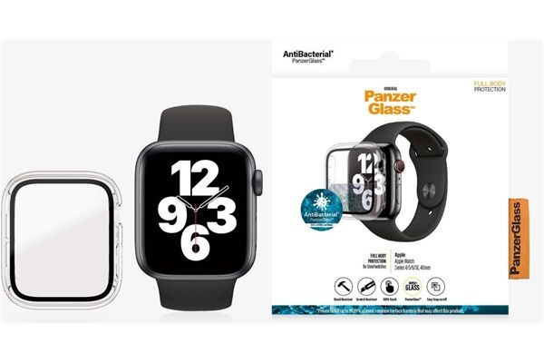 Panzerglass Displayschutz Full Body antibak für Apple Watch (4