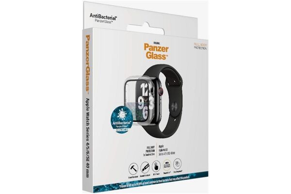 Panzerglass Displayschutz Full Body antibak für Apple Watch (4