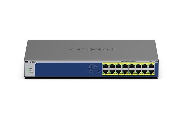 Netgear GS516PP 16-Port