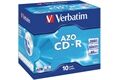 Verbatim CD-R 700MB 52X 10er JC Crystal 10 Stück