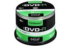 Intenso DVD-R 4,7 GB 50er Spindel 16x 50 Stück