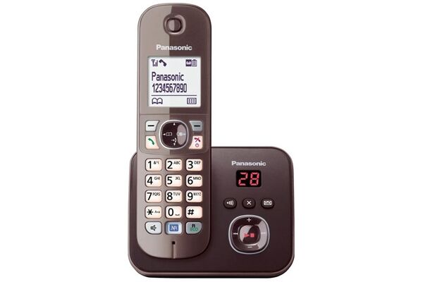 Panasonic KX-TG6821GA Mocca-Braun
