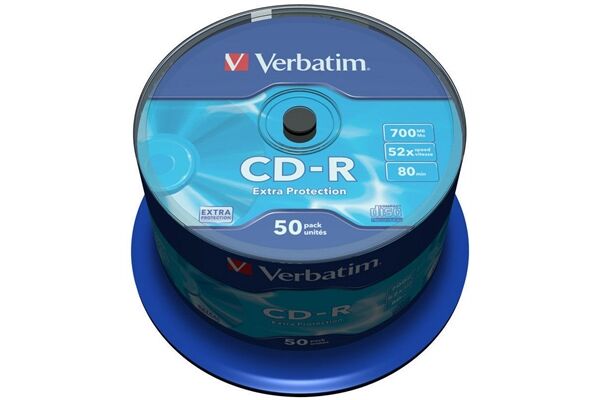 Verbatim CD-R 80 52X Extra 50er SP 50 Stück