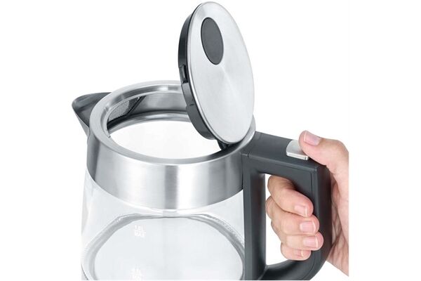 Severin WK 3468 Glas-Edelstahl-Schwarz