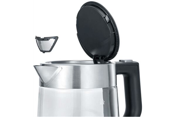 Severin WK 3468 Glas-Edelstahl-Schwarz