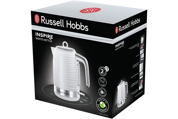 Russell Hobbs Inspire White Wasserkocher Weiss
