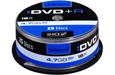 Intenso DVD+R 4,7GB 25er Spindel 16x 25 Stück