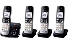 Panasonic KX-TG6824GB Schwarz