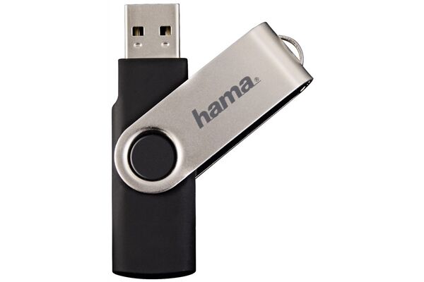 Hama 108029 ROTATE 32GB 6MB/S Schwarz-Silber