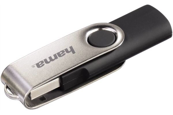 Hama 108029 ROTATE 32GB 6MB/S Schwarz-Silber