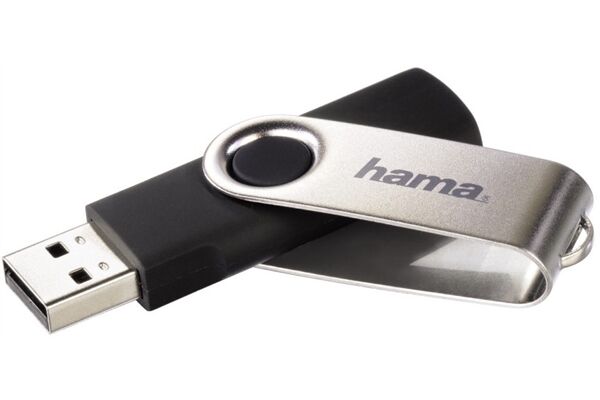 Hama 108029 ROTATE 32GB 6MB/S Schwarz-Silber