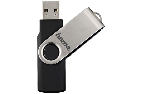 Hama 108029 ROTATE 32GB 6MB/S Schwarz-Silber