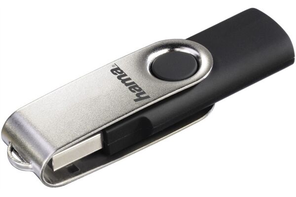 Hama 108029 ROTATE 32GB 6MB/S Schwarz-Silber