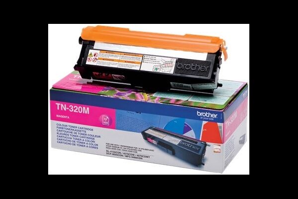 Brother TN320M - Tonereinheit Original - Magenta -