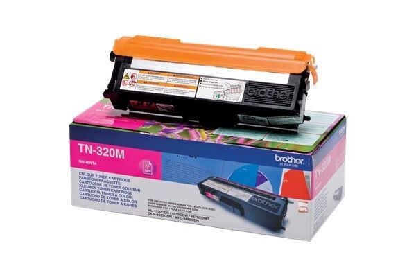 Brother TN320M - Tonereinheit Original - Magenta -