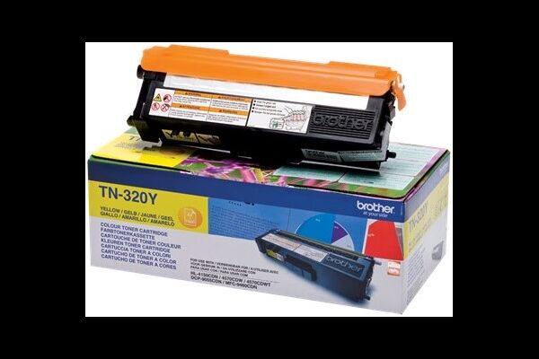 Brother TN320Y - Tonereinheit Original - Yellow -