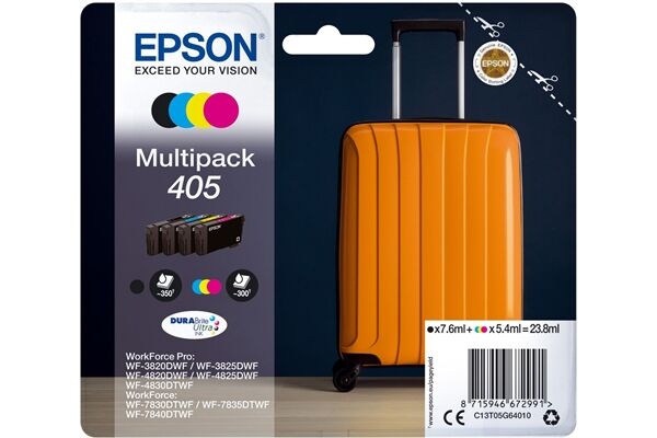 Epson Multipack 4-colours 405 DURABrite Ultra Ink
