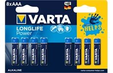 Varta 1x8 High Energy AAA LR 03 03 - Batterie - Mi