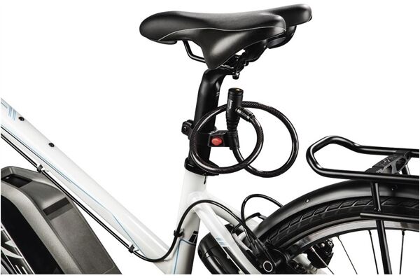 Hama 178109 FAHRRAD-KABELSCHLOSS,65CM Schwarz