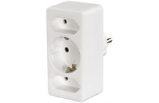 Hama 108844 Multistecker 3-fach Weiss