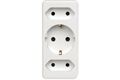Hama 108844 Multistecker 3-fach Weiss