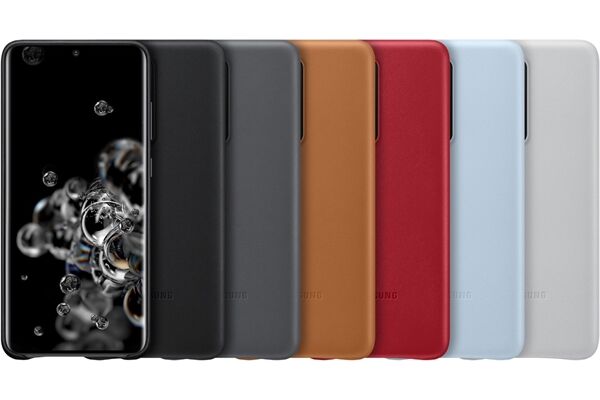 Samsung Leather Cover für Galaxy S20 Ultra