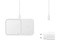 Samsung Wireless Charger Duo inkl. Schnellladeadapter weis