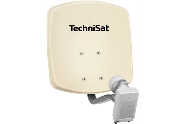 Technisat DigiDish 33 + Twin LNB Beige