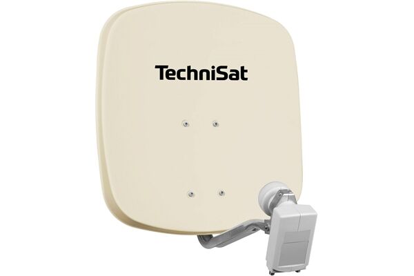 Technisat DigiDish 45 + Twin LNB Beige B-Ware