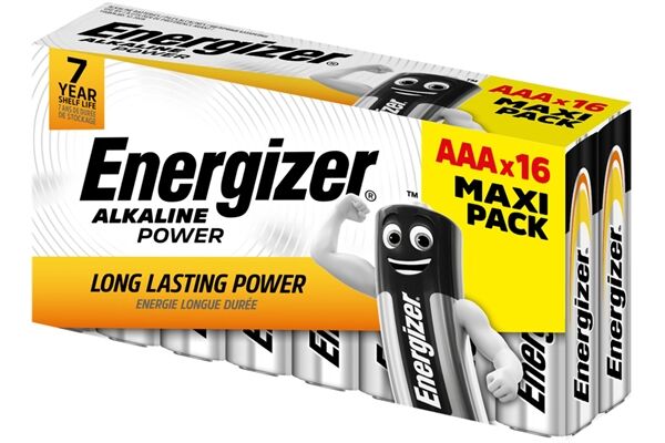 Energizer Alkaline Power AAA 16 Stück