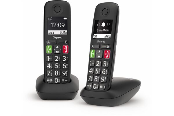 Gigaset E290 Duo Schwarz