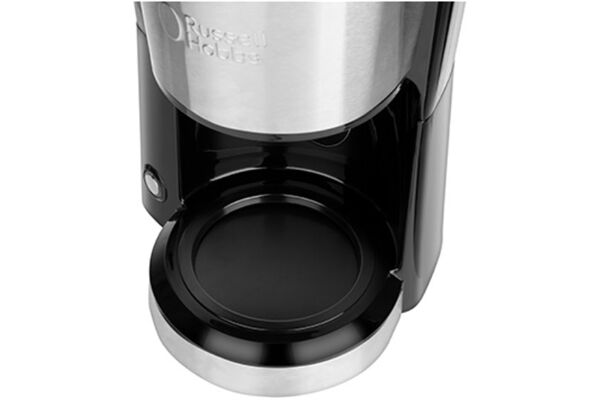 Russell Hobbs Compact Home Mini-Glas-Kaffee Edelstahl-