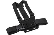Hama 4358 BRUSTGURT FUER GOPRO Schwarz