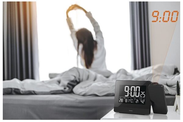 Hama 00186332 Plus Charge Projektionswecker