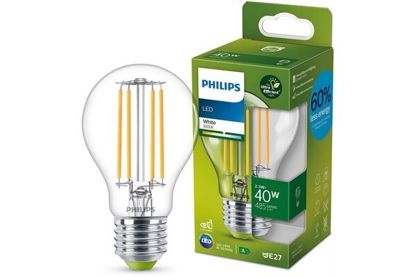 Philips LED CLA 40W A60 E27 3000K CL EELA