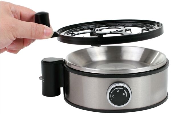 Rommelsbacher ER 400 Edelstahl-Schwarz