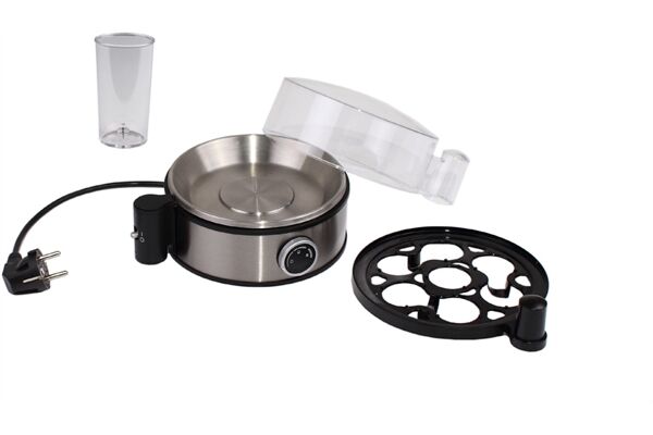 Rommelsbacher ER 400 Edelstahl-Schwarz