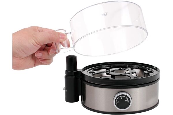 Rommelsbacher ER 400 Edelstahl-Schwarz