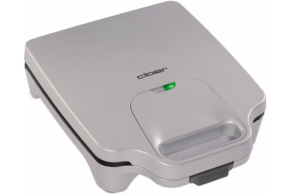 Cloer Sandwichmaker 6269 4er XXL Silber