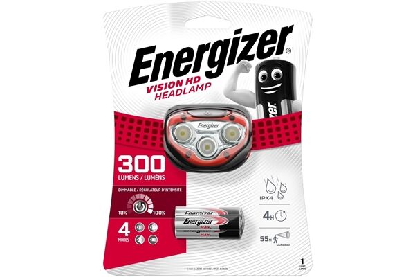 Energizer Kopflampe Vision HD