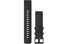 Garmin QuickFit Nylonarmband (20mm) (schwarz/schiefergr)