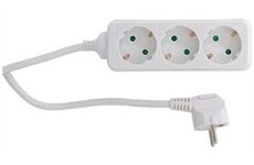 Behringer Steckdosenleiste 3f KS 1,4m ws